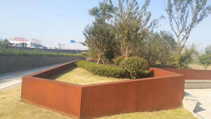 正宁耐候钢挡土墙